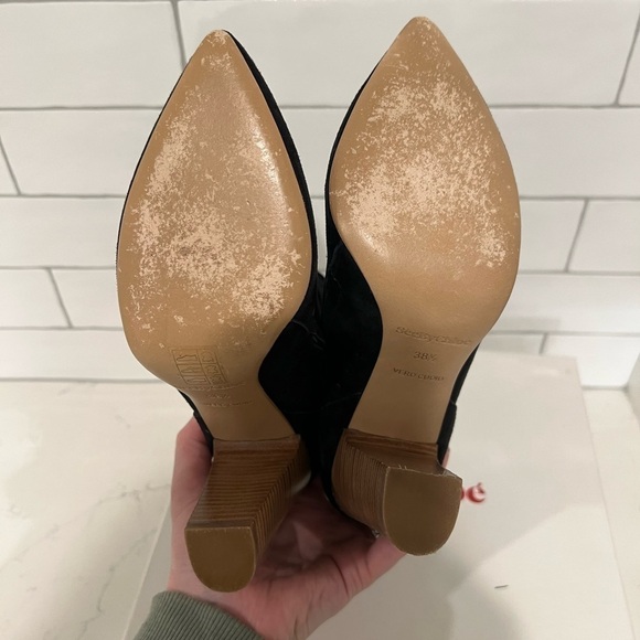 See by Chloe Suede Eyelet Sock Boot. Size 8.5. EUC!! Includes box and dust bag. - Picture 10 of 13